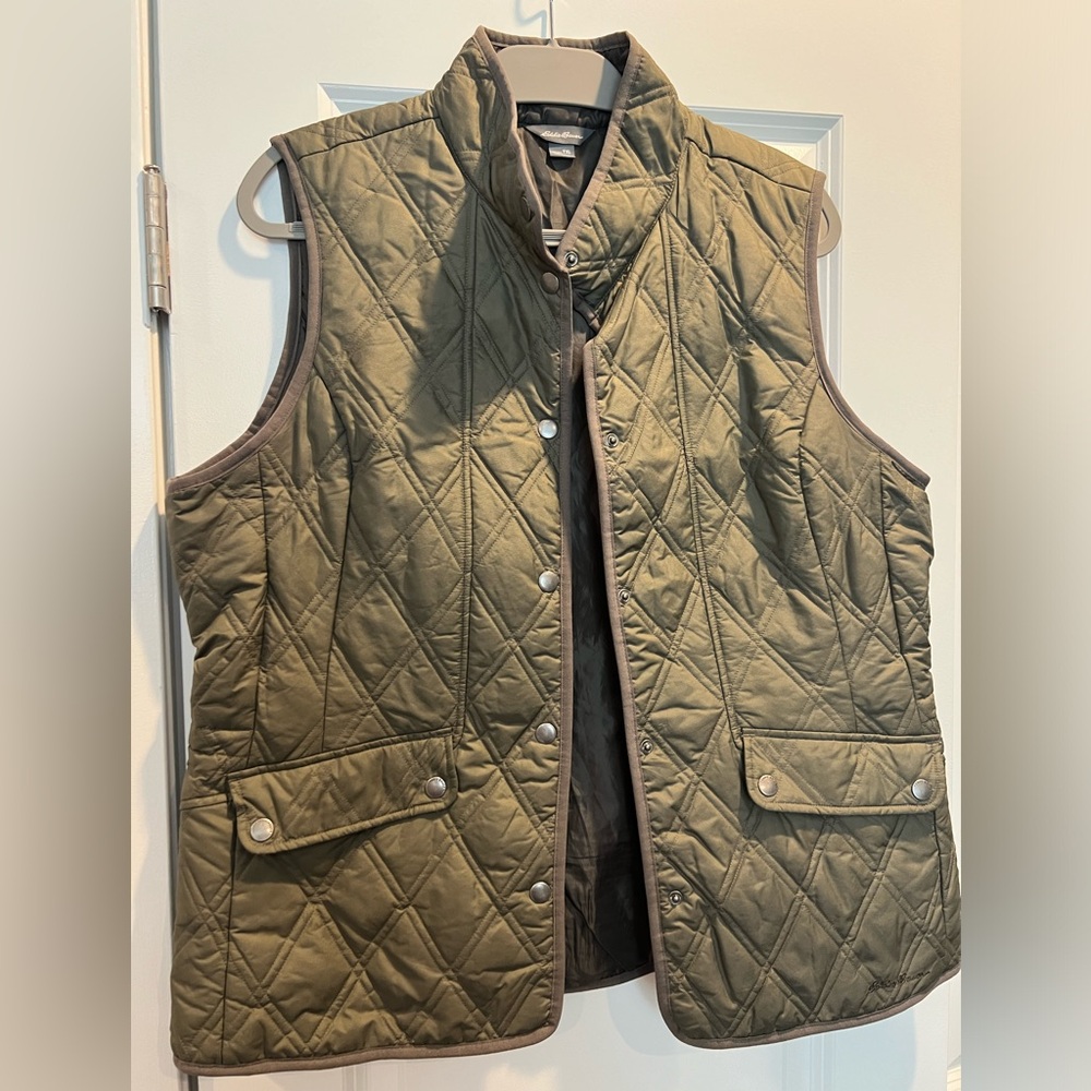 Eddie Bauer Quilted Field Vest